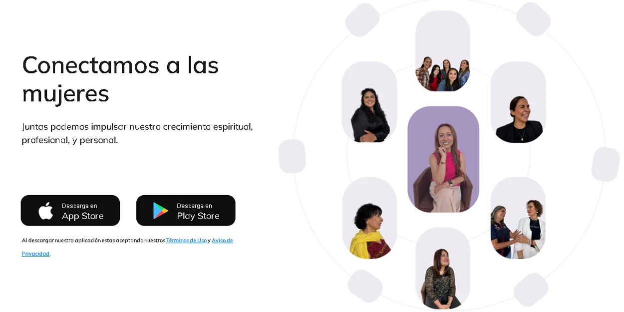 Mujer App: Plataforma de comunidad
