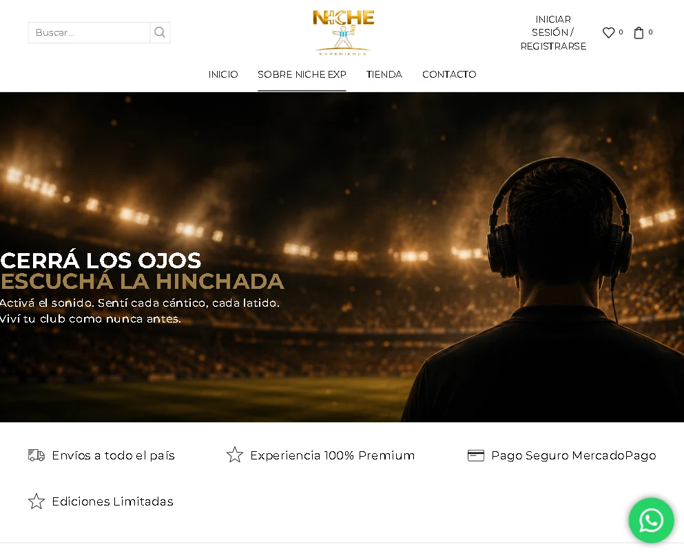 Niche Experience: Ecommerce · experiencias